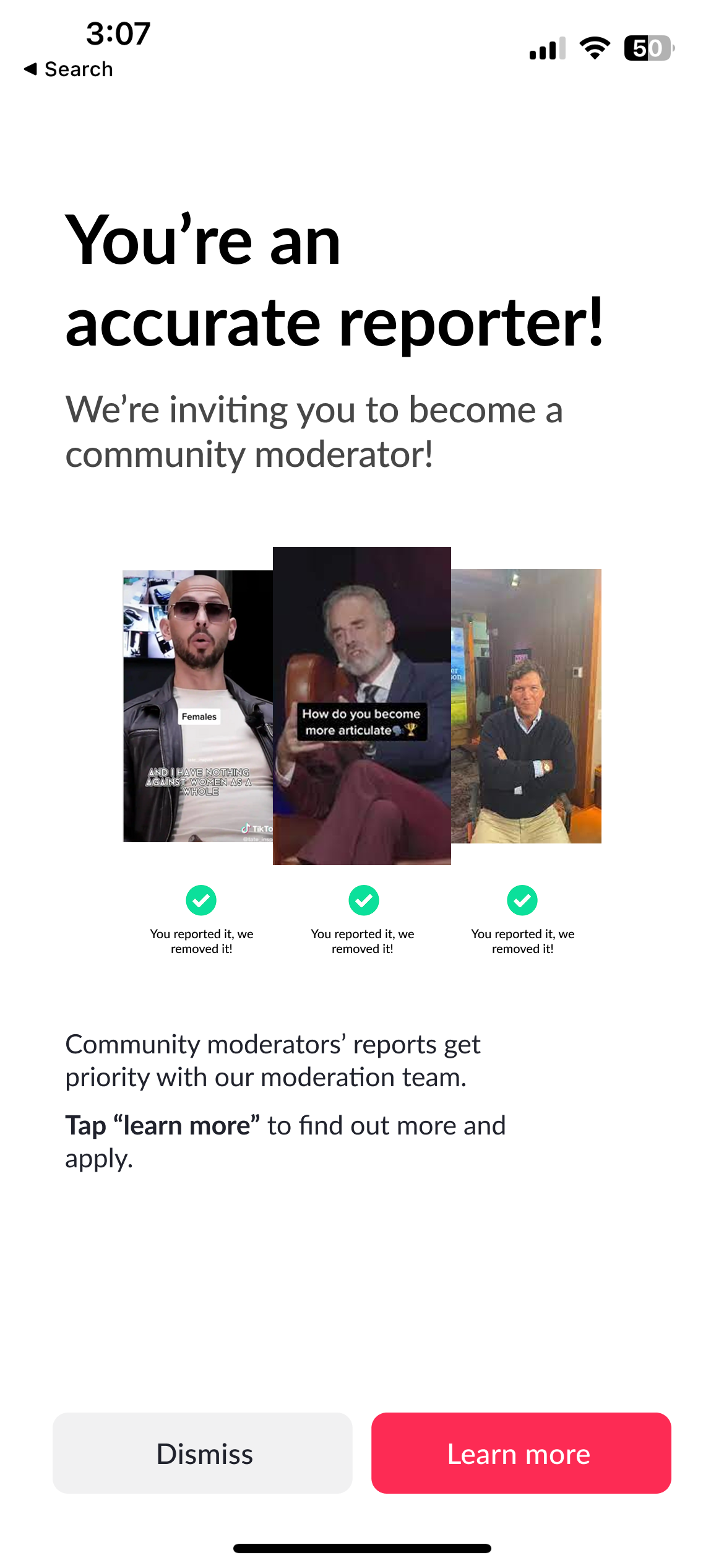 TikTok UX and UI design preview